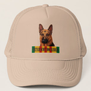 Casquette de maitre-chien de chien de scout du