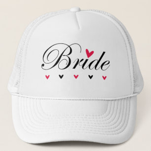 Casquette de mariée mignonne
