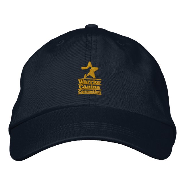 Casquette de marine brodé Gold WCC (Devant)
