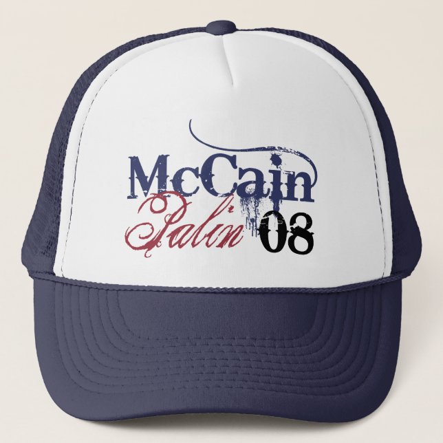 Casquette de McCain Palin 08 (Devant)