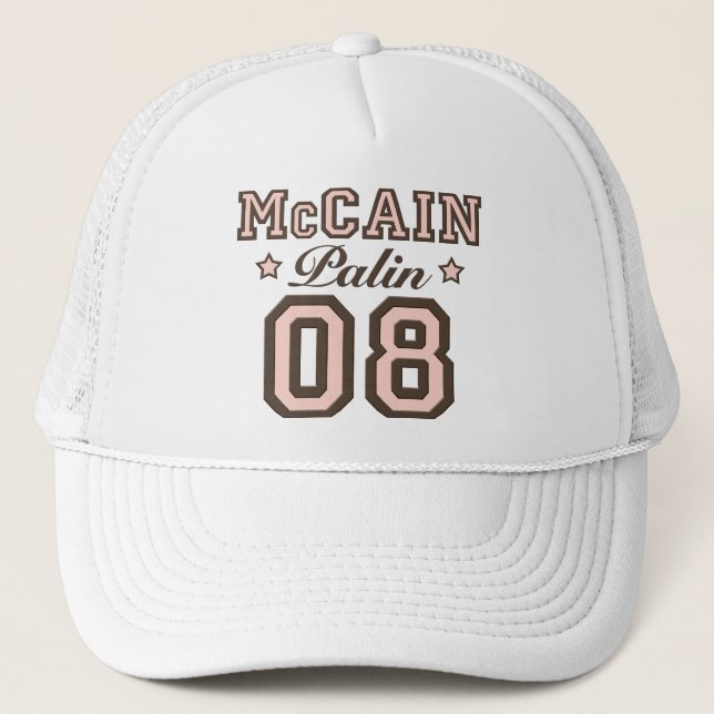 Casquette de McCain Palin 08 (Devant)