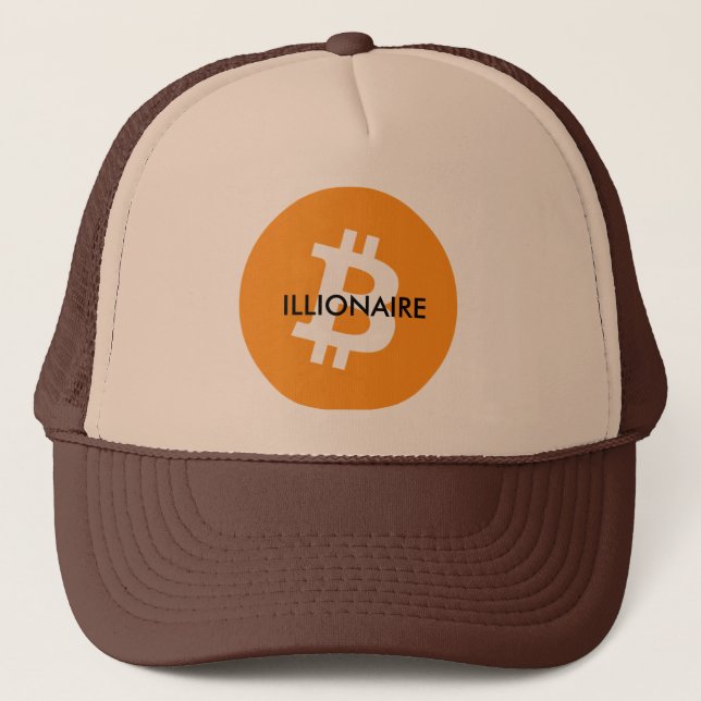 Casquette de milliardaire de Bitcoin (Devant)