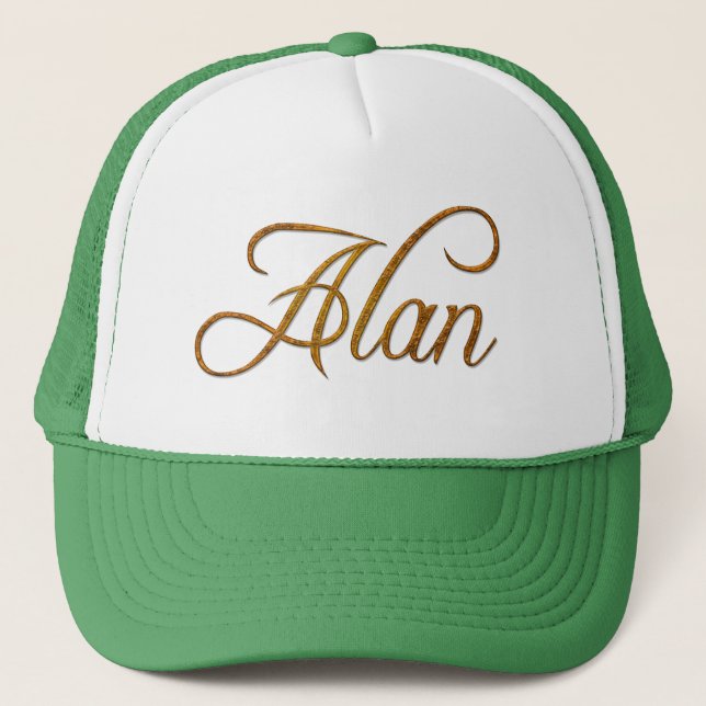 Casquette de mode personnalisé de marque ALAN (Devant)