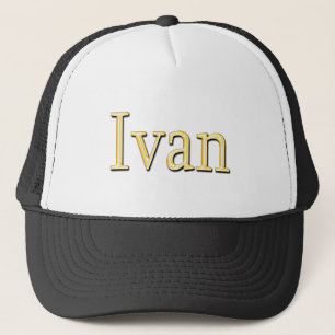 CASQUETTE de mode personnalisé de marque IVAN