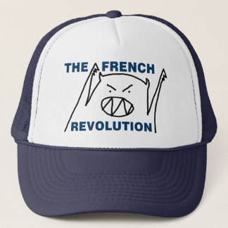 Casquette de monstre de TFR (bleu marine/blanc)