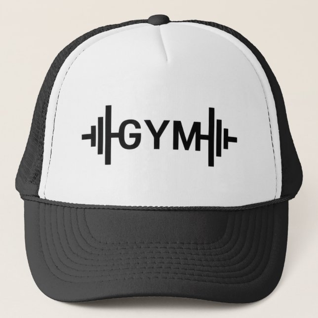 Casquette de mot de gym (Devant)