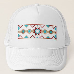 Casquette de motif de Natif américain