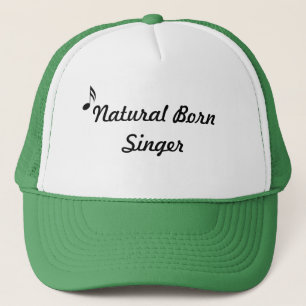 Casquette de naissance de chanteur