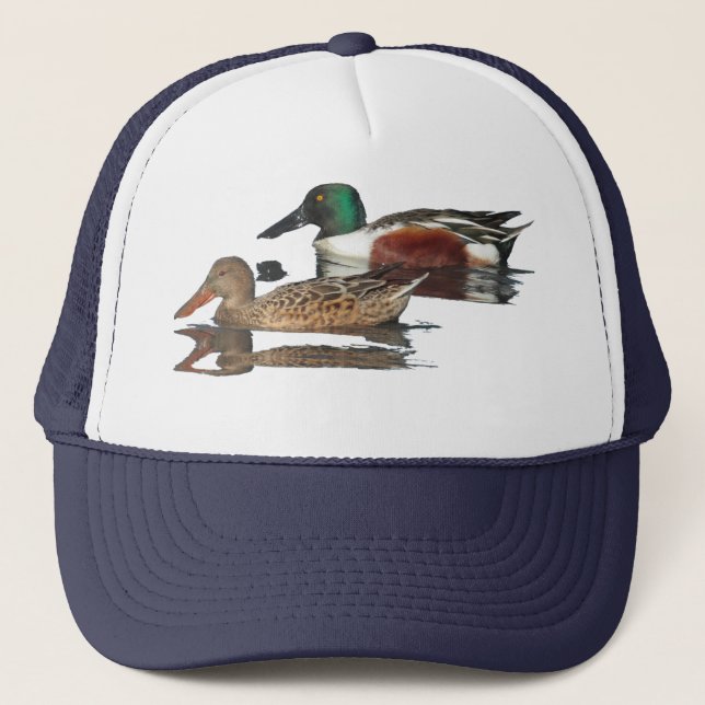 Casquette de natation de canards souchets du nord (Devant)