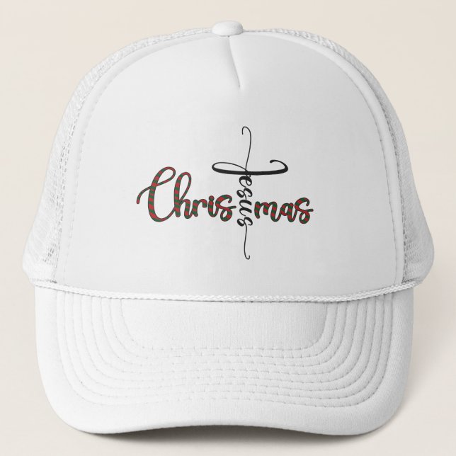 Casquette de Noël Jésus (Devant)