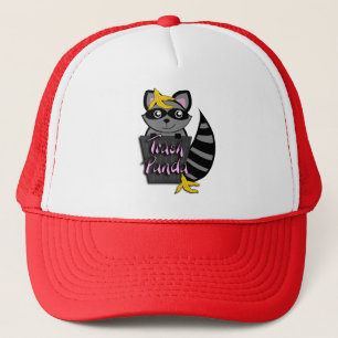 Casquette de panda de déchets
