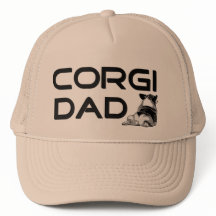 Casquette de papa de corgi