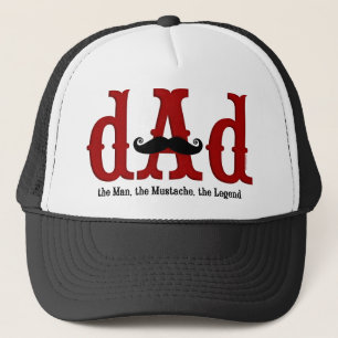Casquette de papa de moustache