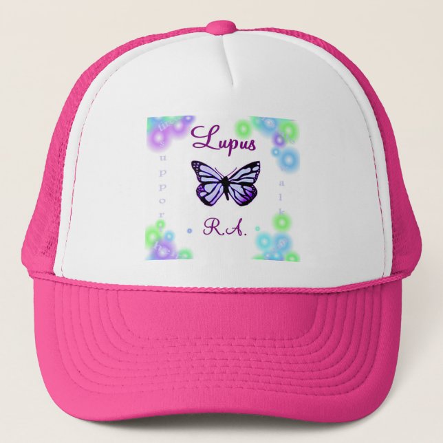 Casquette de papillon de lupus (Devant)