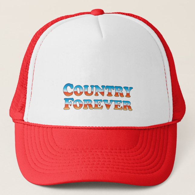 Casquette De pays vêtements pour toujours - seulement (Devant)