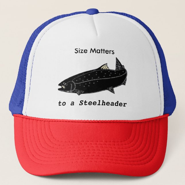 Casquette de pêche à la tête d'acier (Devant)