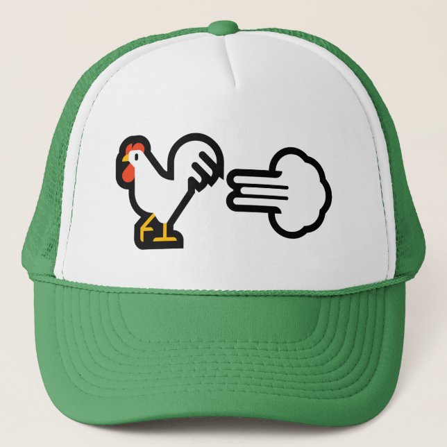 Casquette de pépins de poulet ! (Devant)