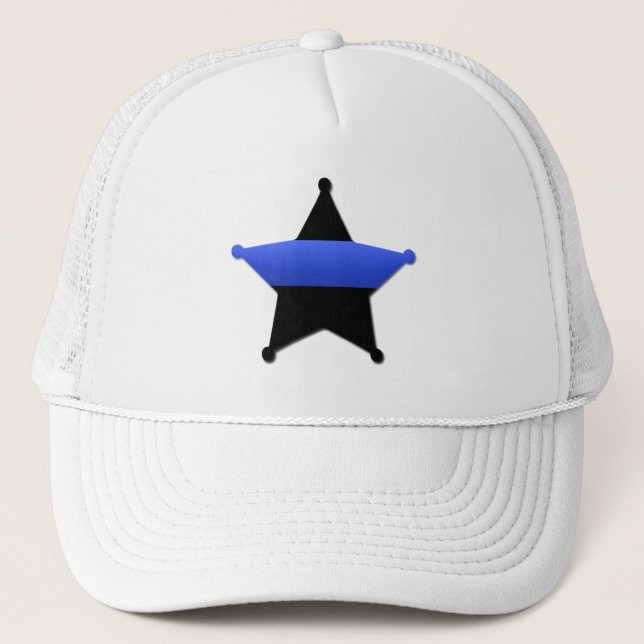Casquette De Peur Nous Oublier - Le Trucker De Ligne Bleue M (Devant)