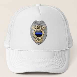 Casquette De Peur Nous Oublions - L'Insigne De Ligne Bleue M
