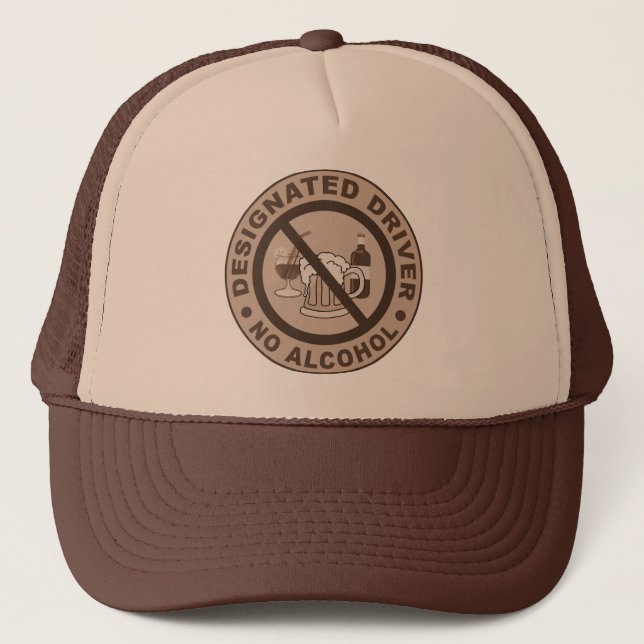 Casquette de pilote désigné - choisissez la couleu (Devant)