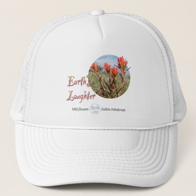 Casquette de pinceau indien rouge (Devant)