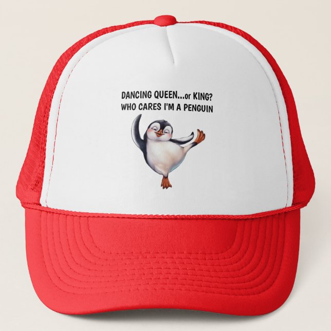 Casquette de pingouin dansant (Devant)