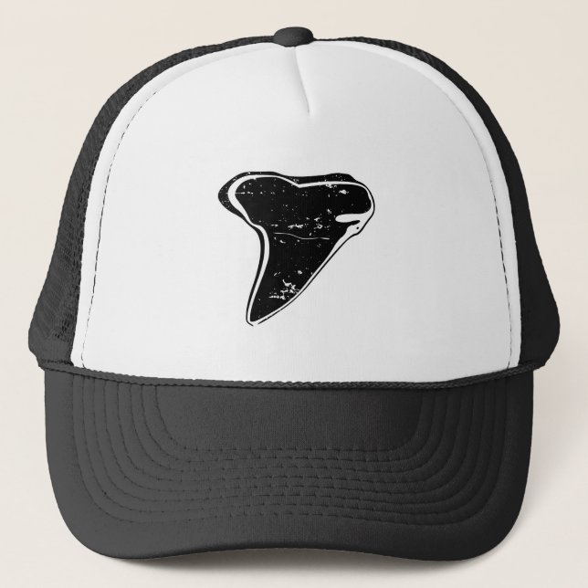 Casquette de plage fossilifère de la dent de requi (Devant)