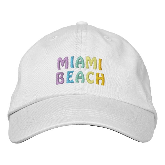 CASQUETTE DE PLAGE MIAMI (Devant)