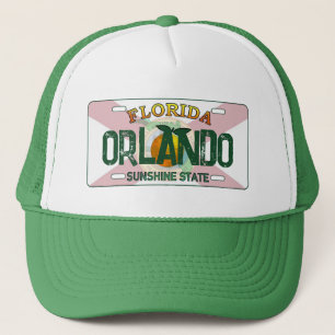 Casquette de plaque drapeau d'Orlando Florida