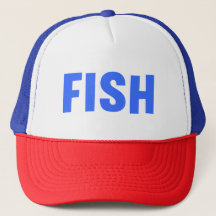 CASQUETTE DE POISSONS