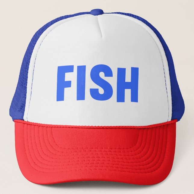 CASQUETTE DE POISSONS (Devant)