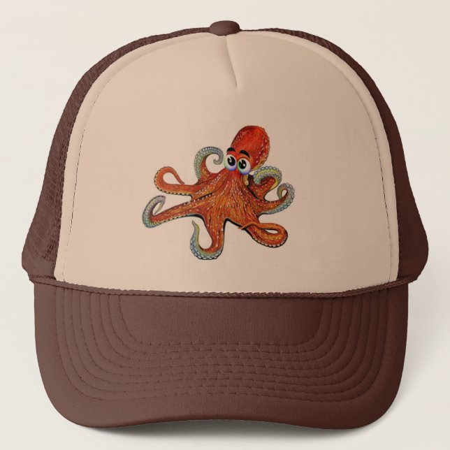 casquette de poulpe (Devant)