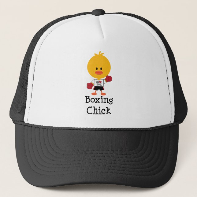 Casquette de poussin de boxe (Devant)