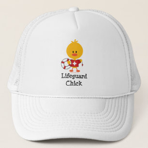 Casquette de poussin de maître nageur