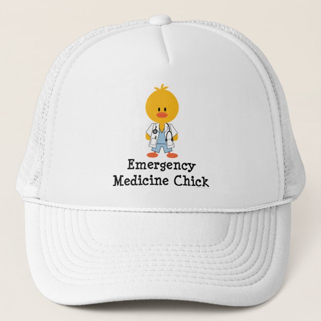 Casquette de poussin de médecine de secours (Devant)