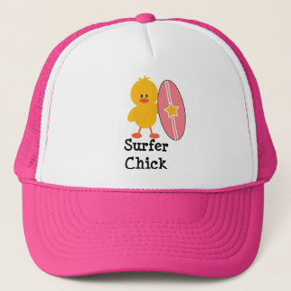 Casquette de poussin de surfer