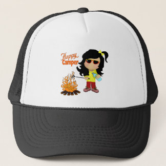 casquette de profondément satisfait