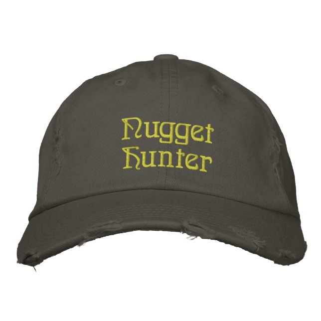 Casquette de prospection de l'or Nugget Hunter (Devant)