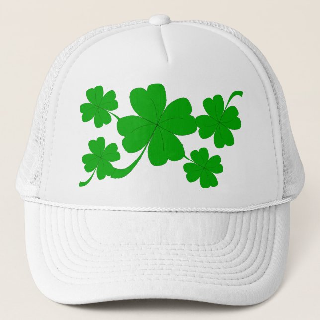 Casquette de quatre trèfles de feuille (Devant)