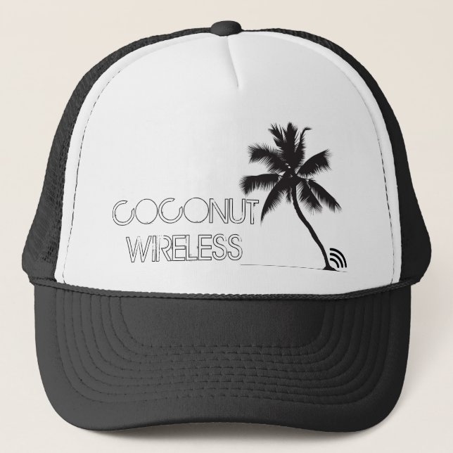 Casquette de radio de noix de coco (Devant)