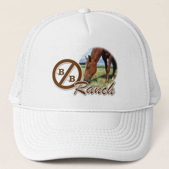 Casquette de ranch de BB de barre de cercle (Devant)