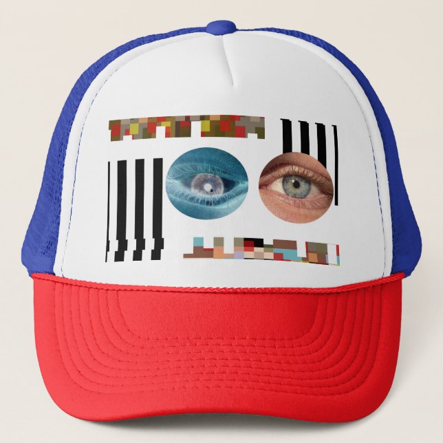 Casquette de reconnaissance anti-faciale 2 (Devant)