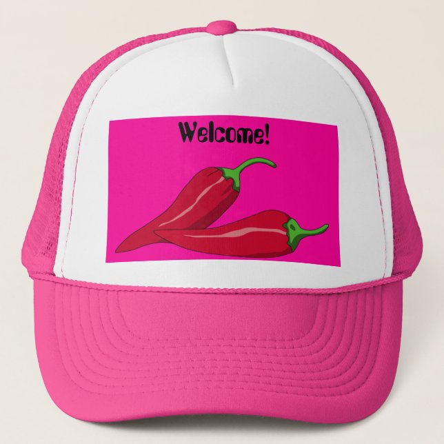 Casquette de Red Hot Chili Peppers (Devant)