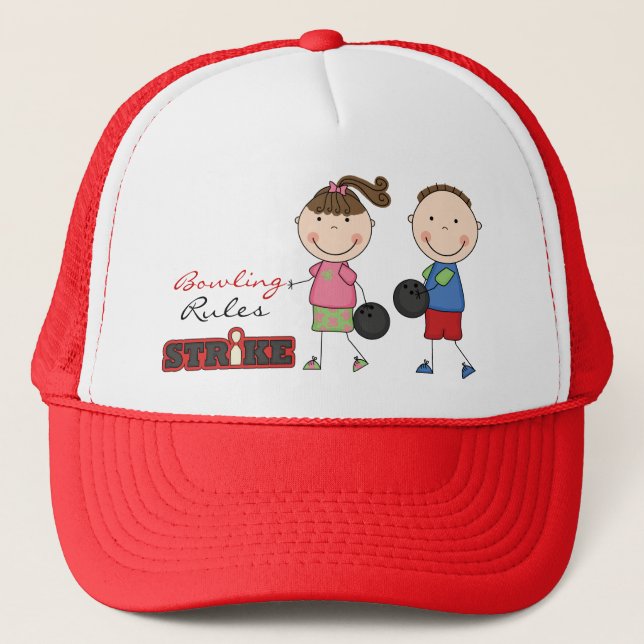 Casquette de règles de Bowling (Devant)