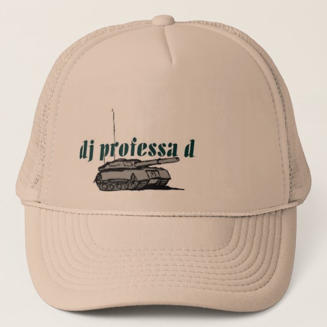 casquette de réservoir du professa d du DJ (Devant)