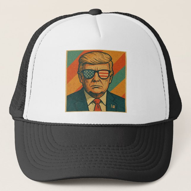 Casquette de Retro Trump (Devant)