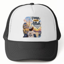 Casquette de routier « Fais confiance à Allah » -