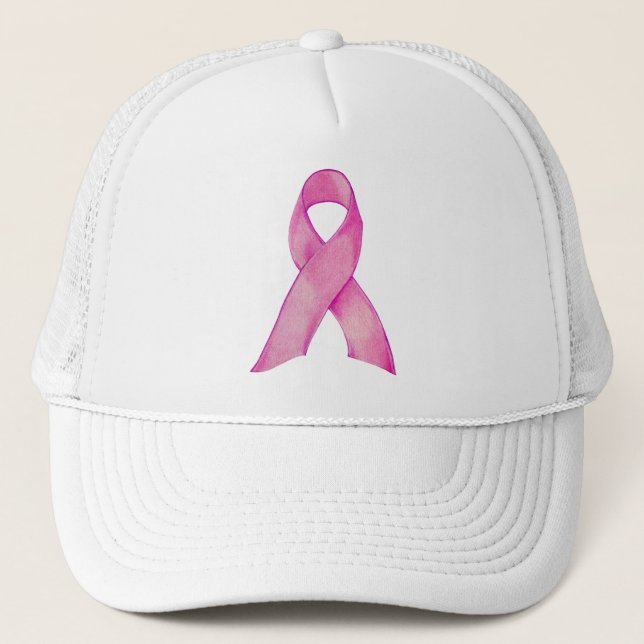 Casquette de ruban rose (Devant)