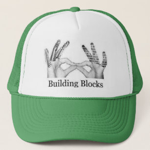 Casquette de rupture de logo de blocs constitutifs