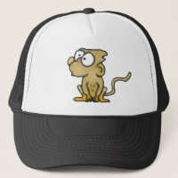 Casquette de singe de bande dessinée